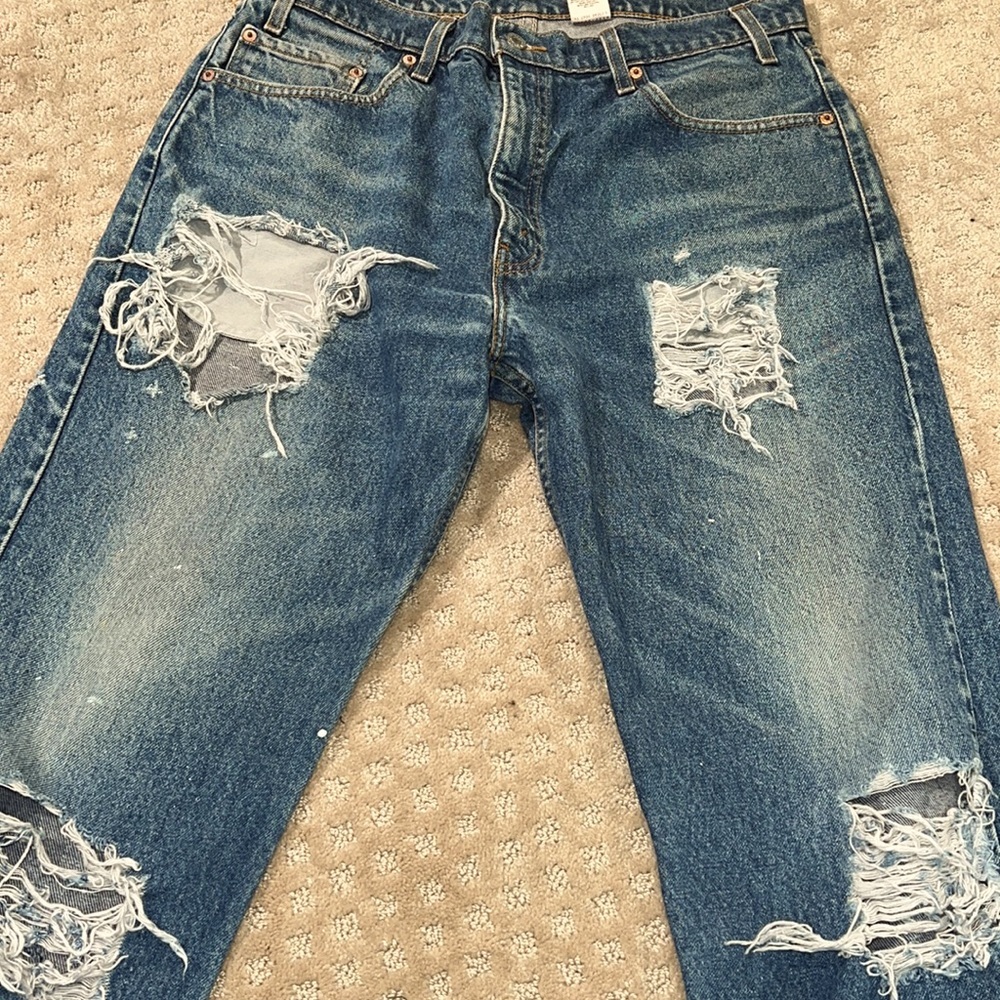 Levi’s VINTAGE jean’s distressed 505